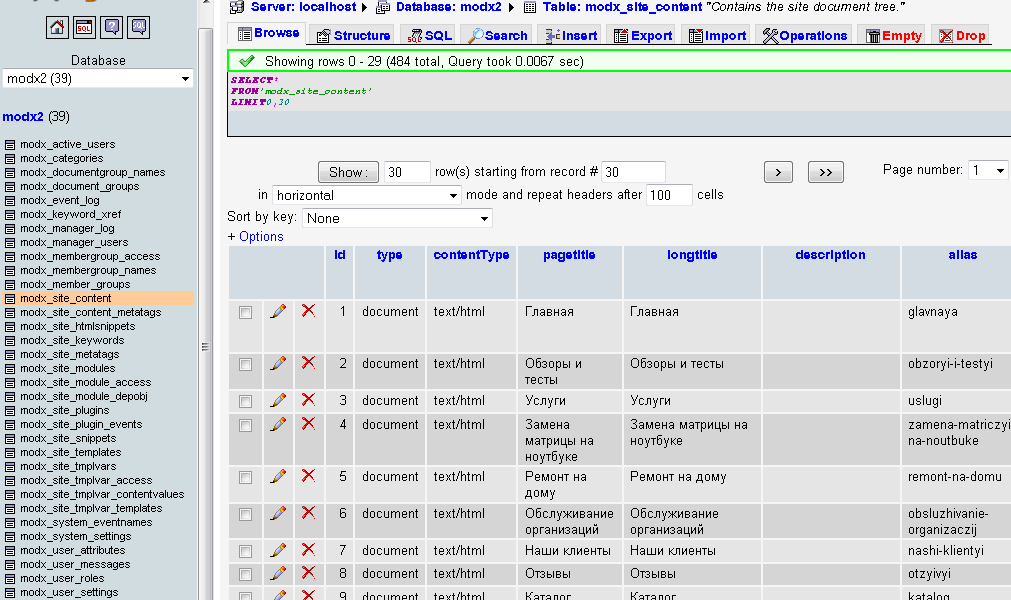 Переход с Joomla