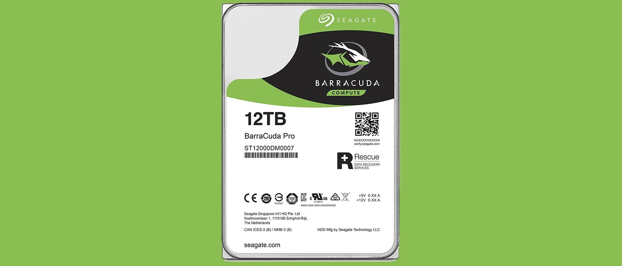 Seagate BarraCuda Pro 12TB