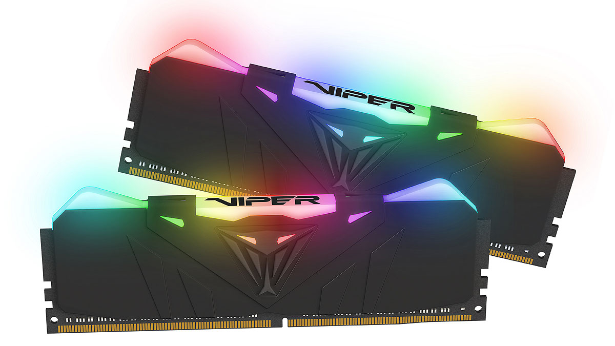 Лучший высокоскоростной RGB комплект 16 ГБ: Patriot Viper RGB DDR4-3600