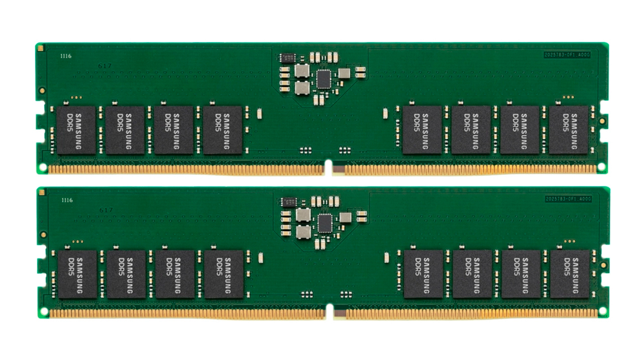 Лучший комплект 32 ГБ DDR5-4800: Samsung DDR5-4800